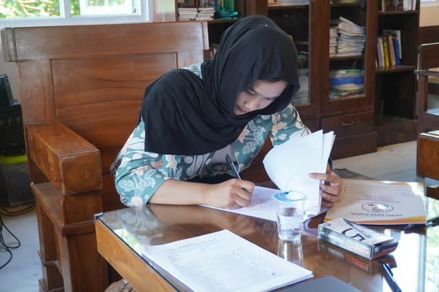 Praktik keterampilan warga belajar